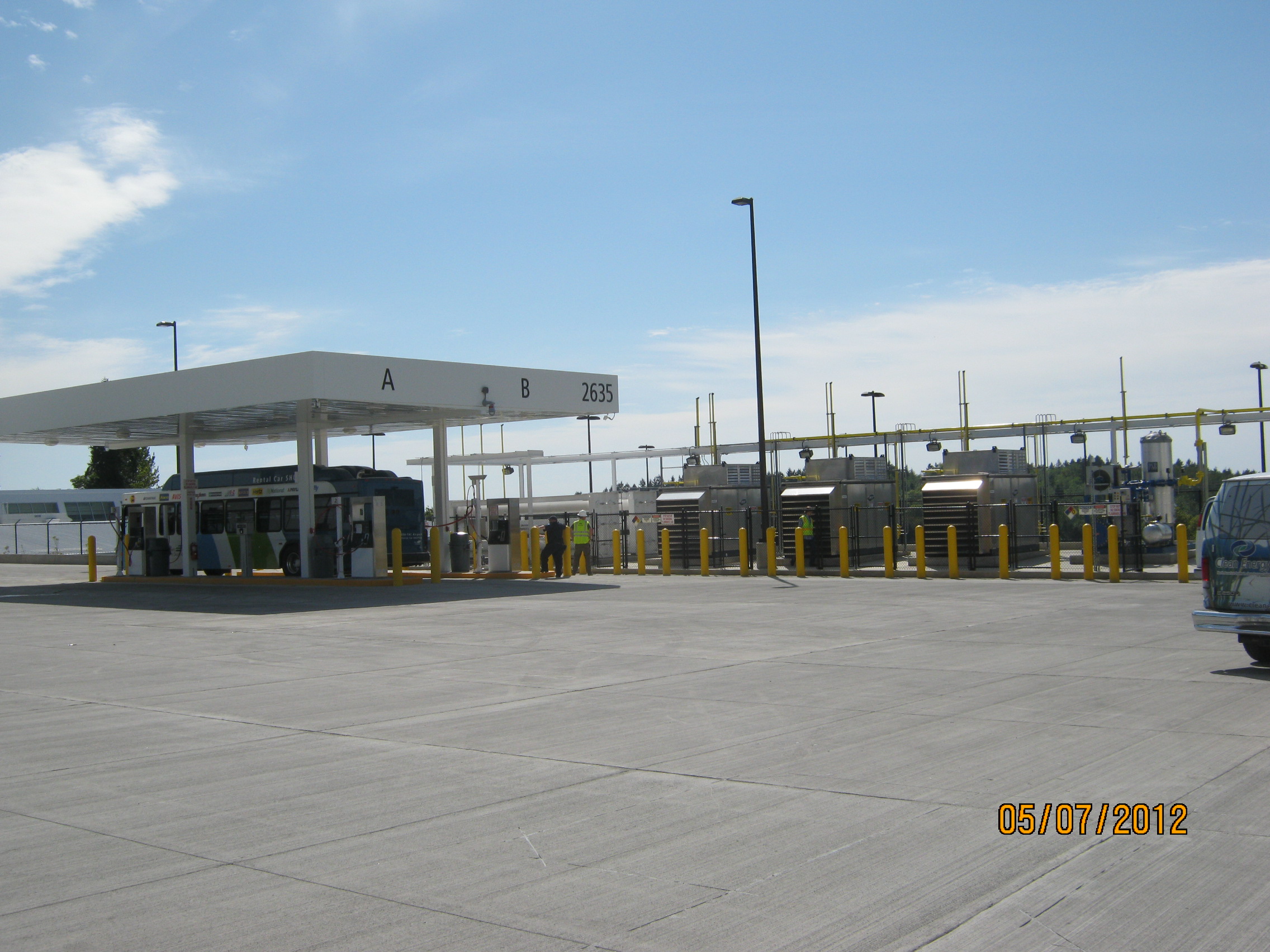 SeaTac Airport CNG Station — project photo 2