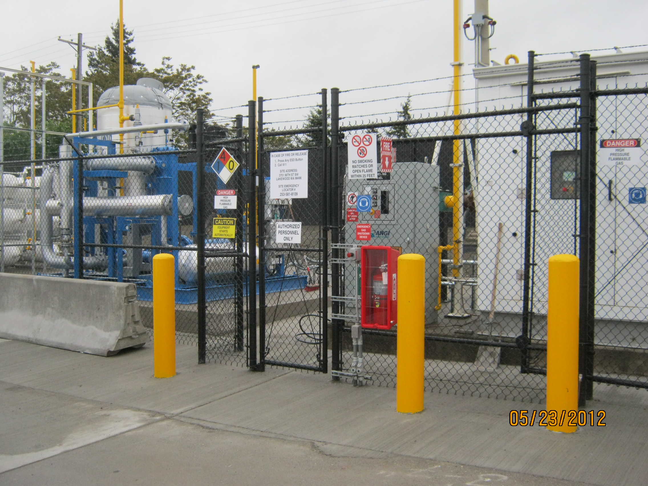 Pierce Transit CNG Station — project photo 3